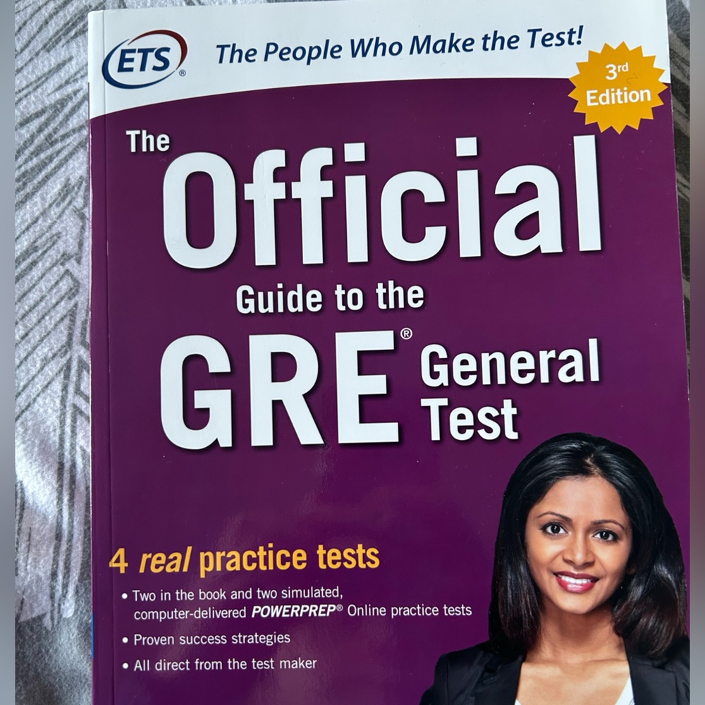 The Official Guide to the GRE General Test -3rd Edition BRAND NEW
